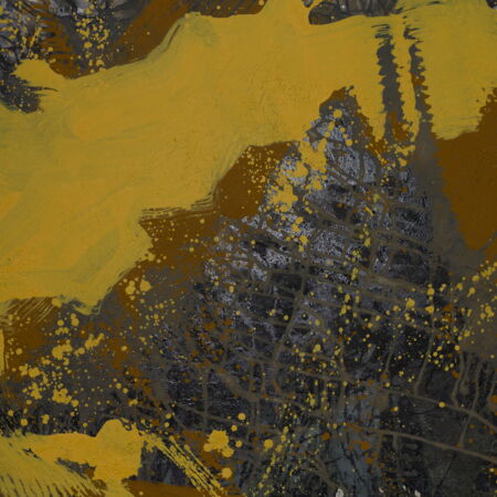 abstraktes gelb graues Bild